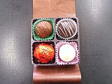 2017年トリュフチョコ4入