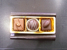 2017年トリュフチョコ3入