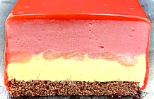 クリスマスケーキ2022～23年☆ＨＡＰＰＹ☆クリスマス＆テリーヌショコラ＆クグロフきらきら☆クグロフ断面図